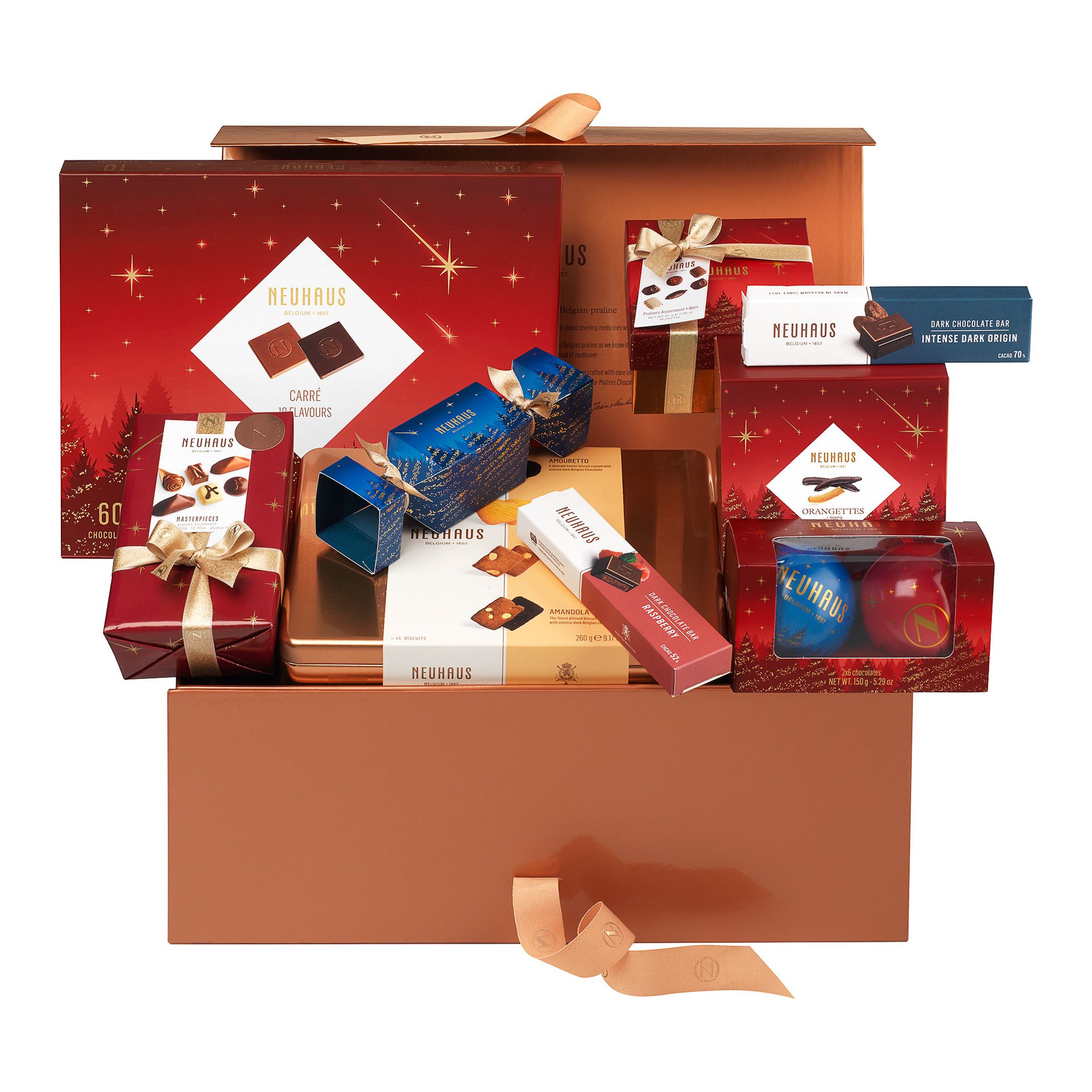 Neuhaus kerstmis hamper cadeau box