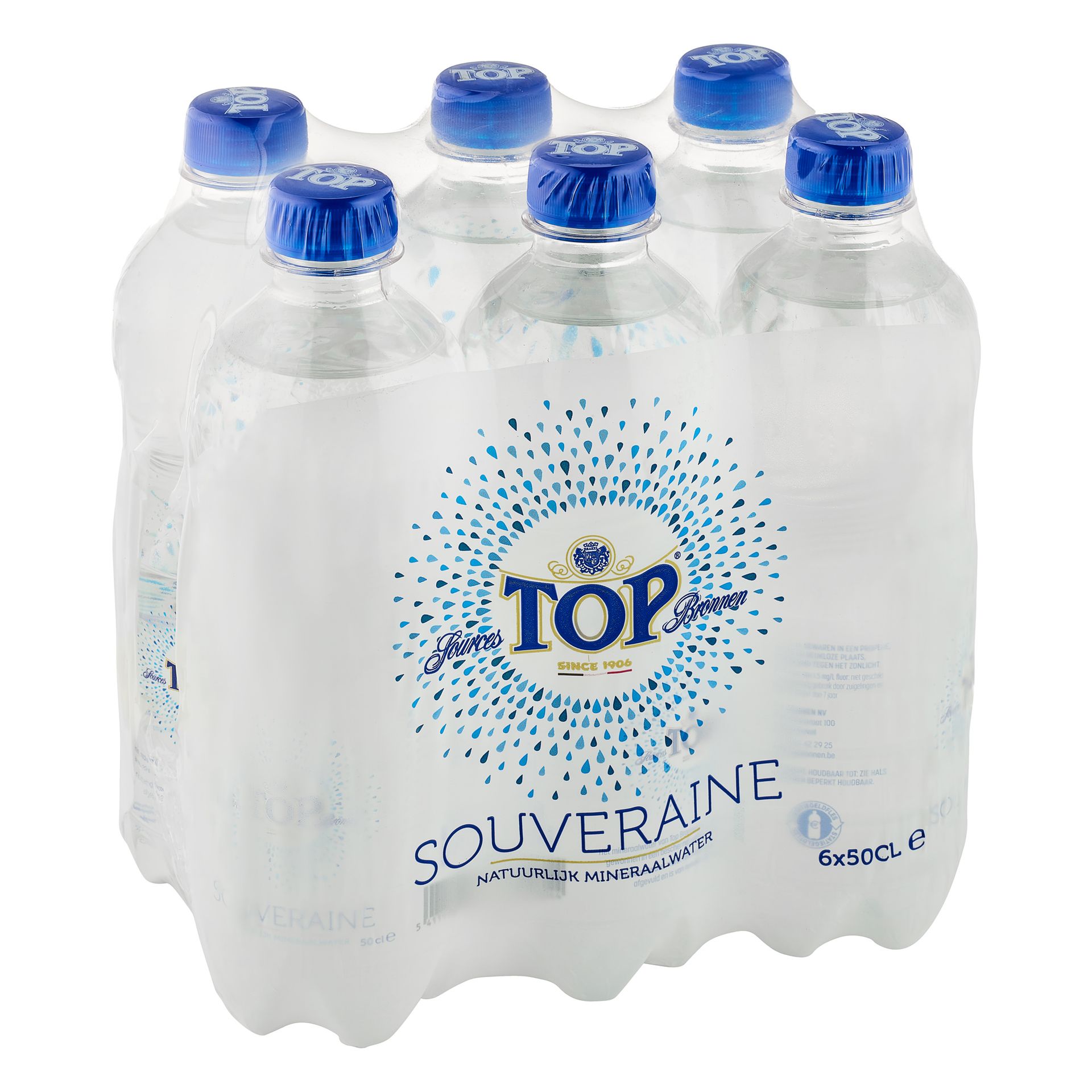 Top Bronnen Souveraine 6x50cl packshot