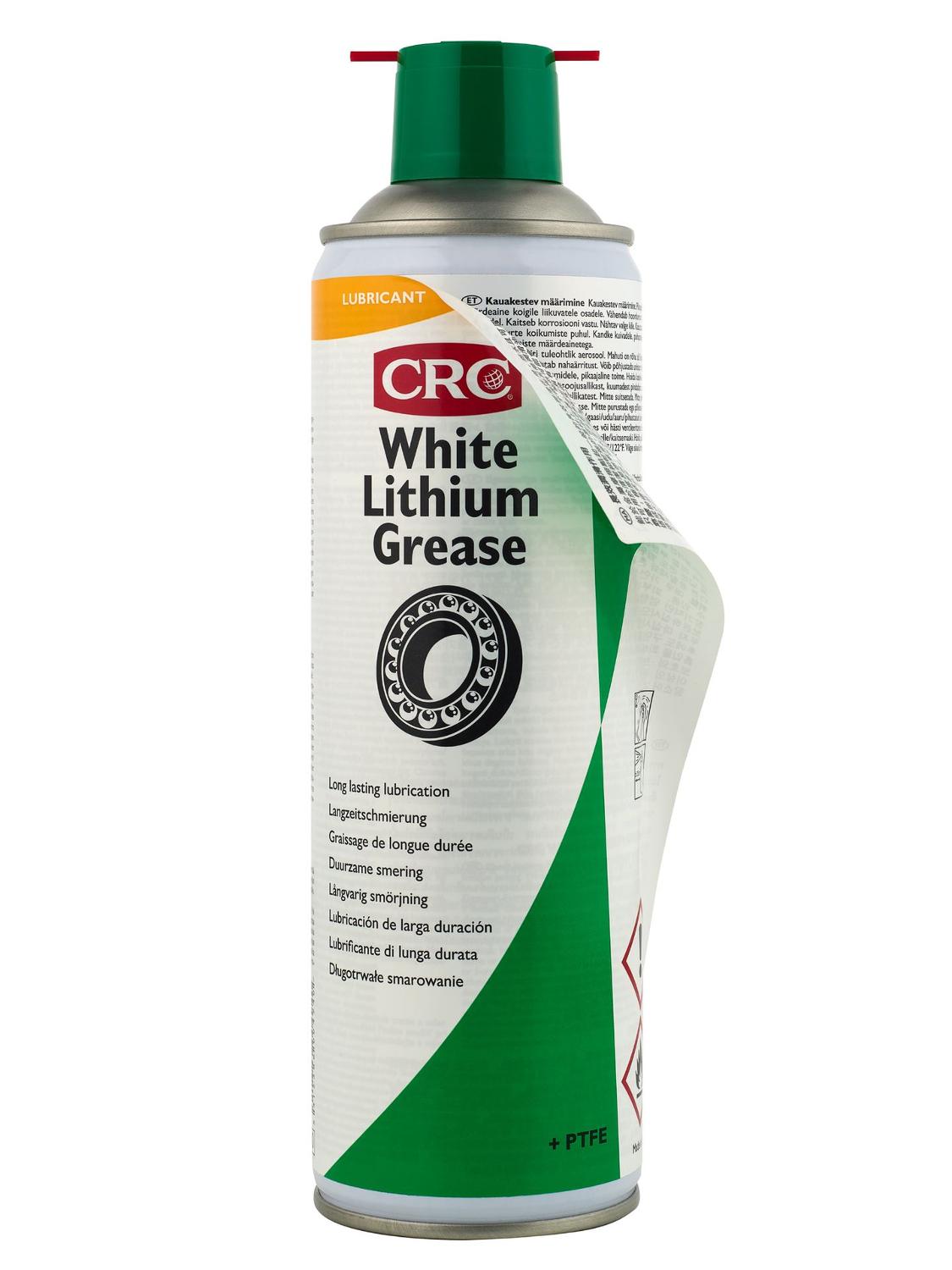 CRC spuitbis white lithium grease packshot