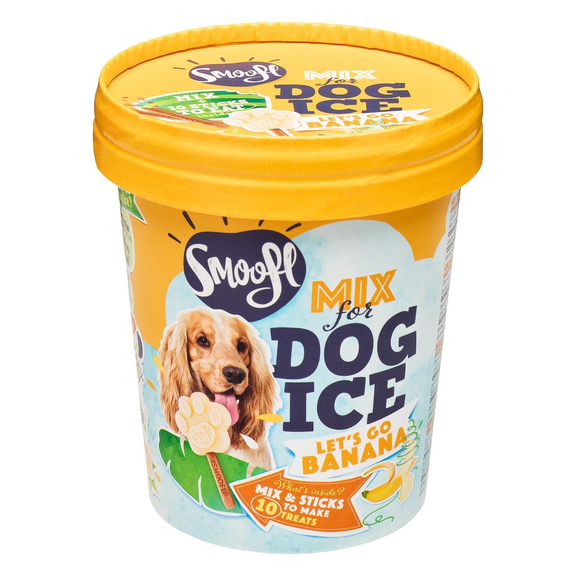 Smoofl potje mix for dog ice banana packshot