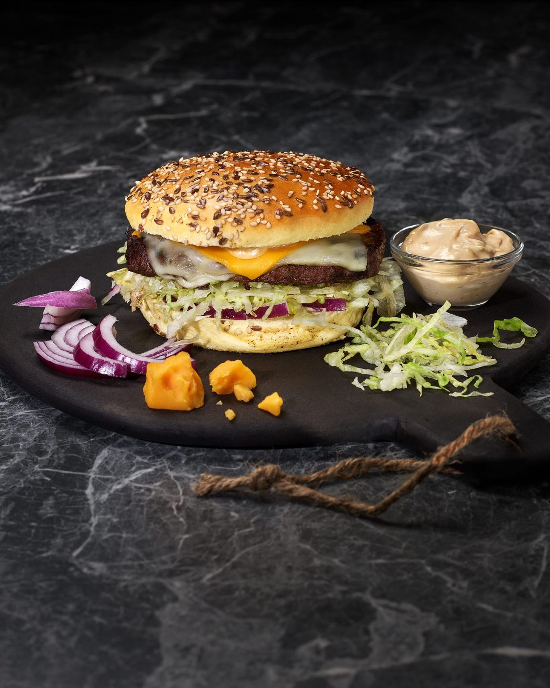 De Frietist Modernist burger