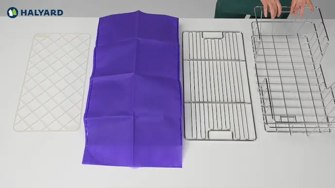Halyard medical material product training video still